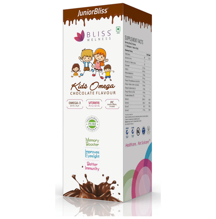 Bliss Welness Kids Omega Chocolate - Nibasu