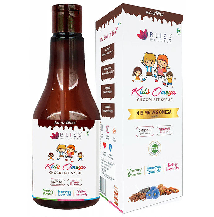 Bliss Welness Kids Omega Chocolate - Nibasu
