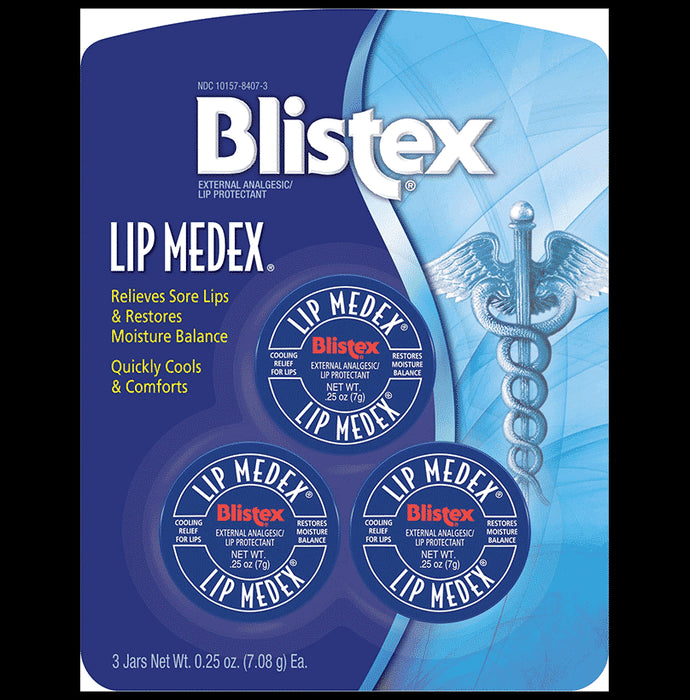 Blistex Lip Medex Lip Protectant (7gm Each) - Nibasu