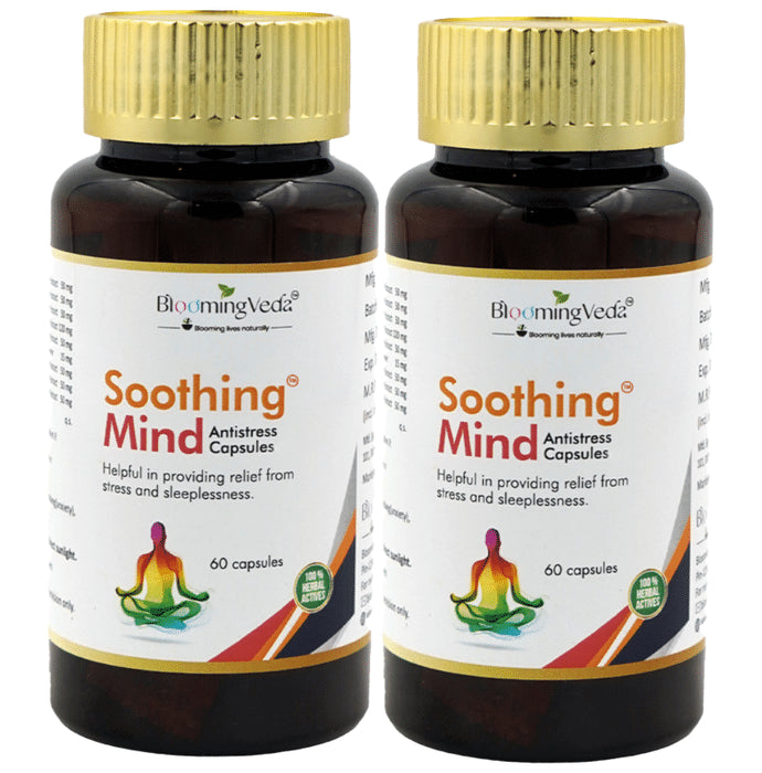 Blooming Veda Soothing Mind Antistress Capsule (60 Each) - Nibasu