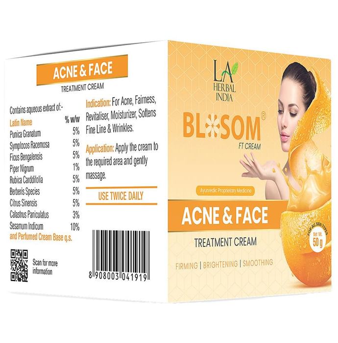 Blosom Acne & Face Treatment Cream - Nibasu