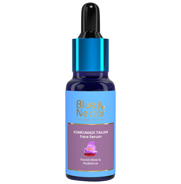 Blue Nectar Kumkumadi Tailam Serum Face - Nibasu
