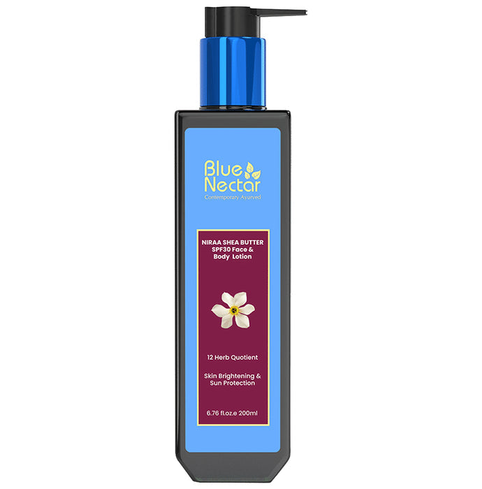 Blue Nectar Niraa Shea Butter SPF 30 body Lotion - Nibasu