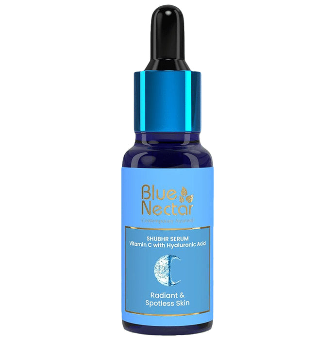 Blue Nectar Shubhr Serum Vitamin C with Hyaluronic Acid - Nibasu