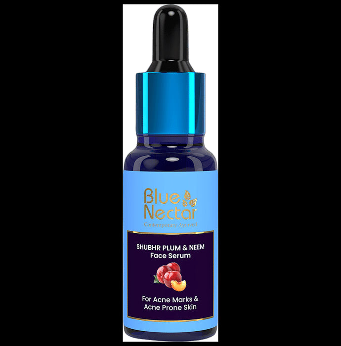 Blue Nectar Shubr Plum & Neem Face Serum - Nibasu