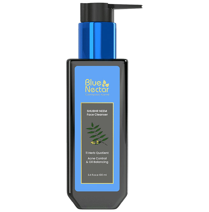 Blue Nector Shubhr Neem Face Cleanser - Nibasu