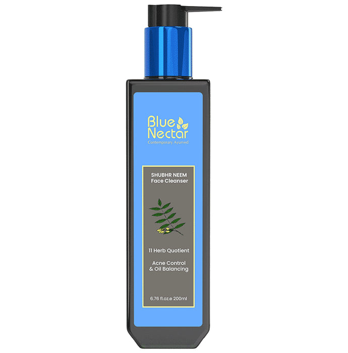 Blue Nector Shubhr Neem Face Cleanser - Nibasu