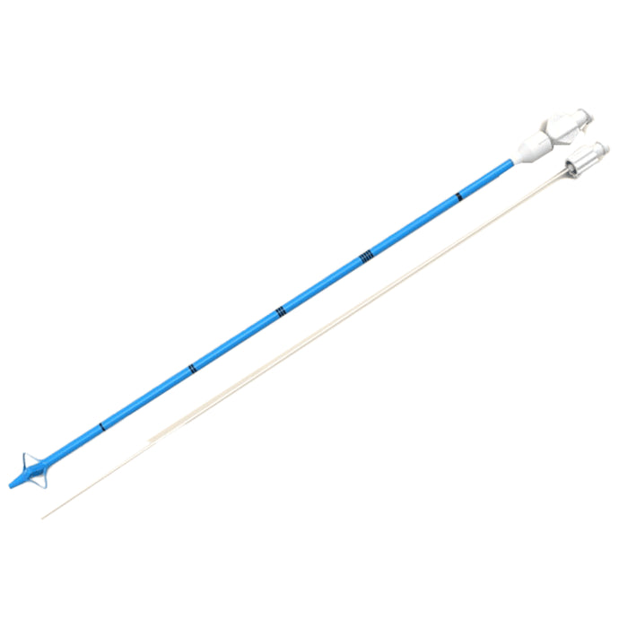 Blue Neem Malecot Catheter 30cm 10F - Nibasu
