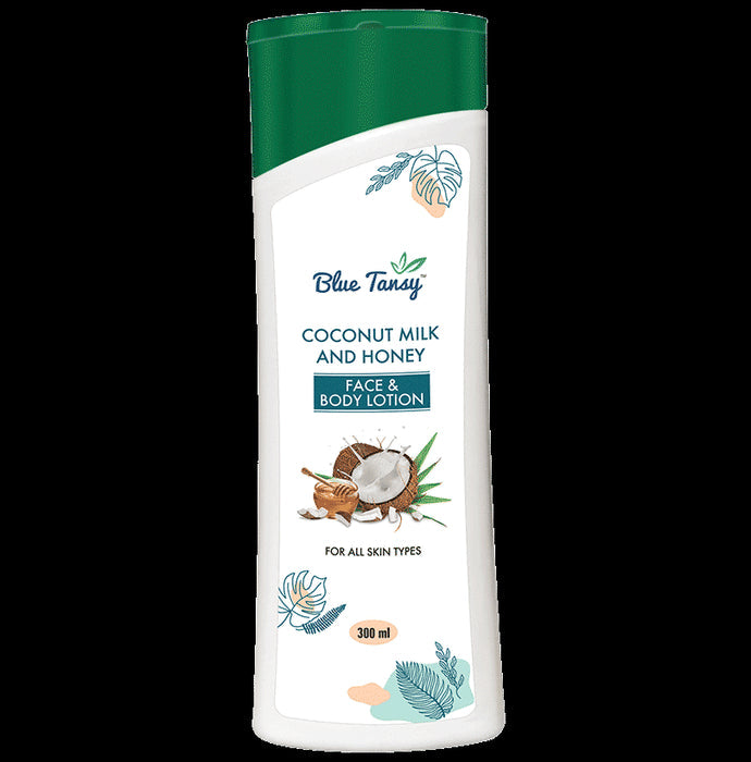 Blue Tansy Coconut Milk and Honey Face &Body Lotion - Nibasu