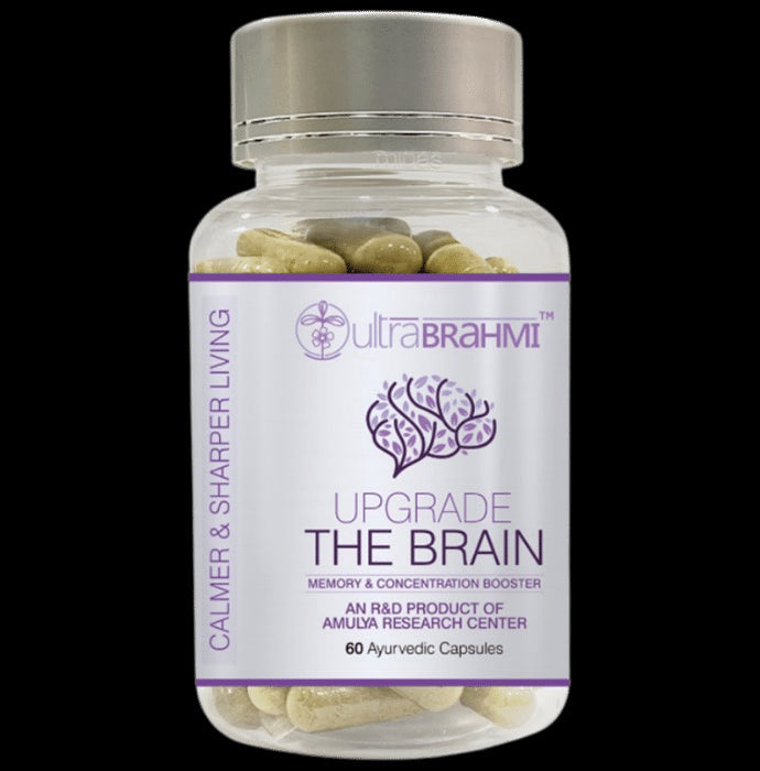 Ultra Brahmi Upgrade The Brain Ayurvedic Capsule - Nibasu