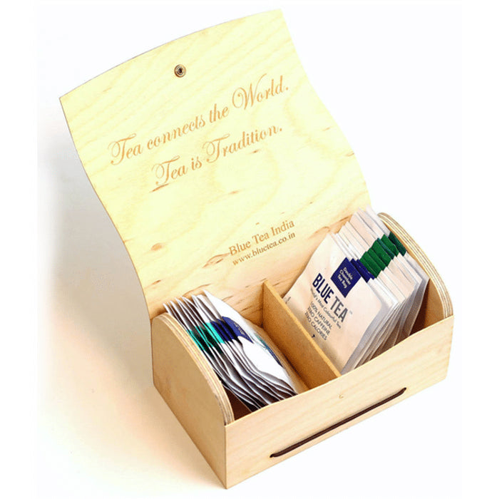Blue Tea 21 Days Skin Cleanse Wooden Assorted Gift Pack - Nibasu