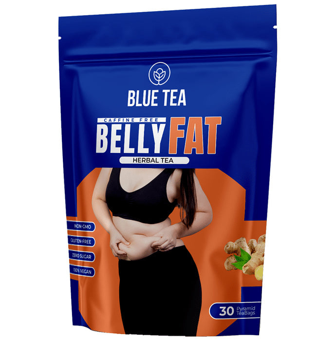 Blue Tea Belly Fat Herbal Tea Bag - Nibasu