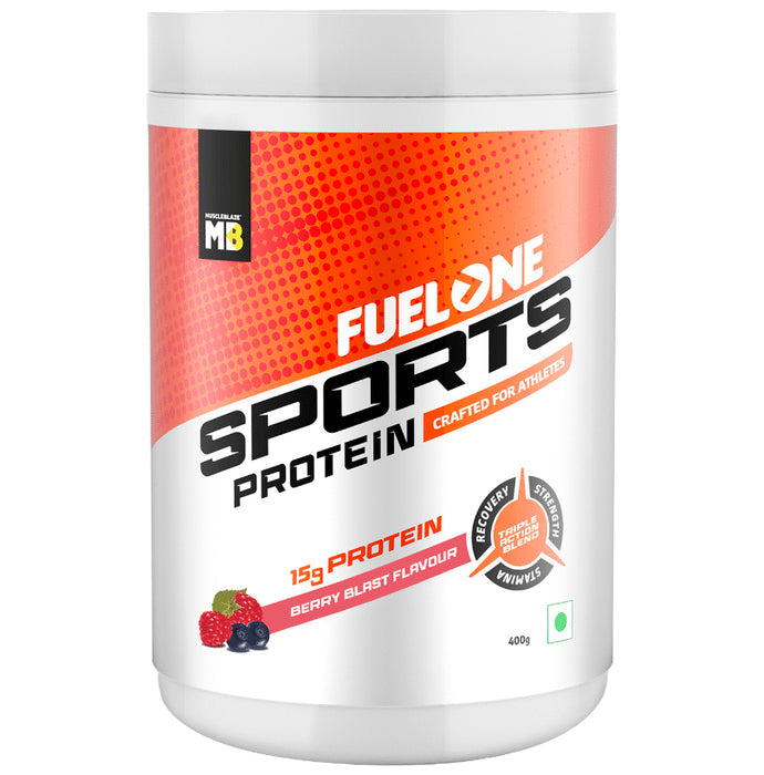MuscleBlaze MB Fule One Sports Protein Powder Berry Blast - Nibasu