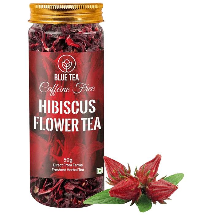 Blue Tea Caffeine Free Hibiscus Flower Tea - Nibasu