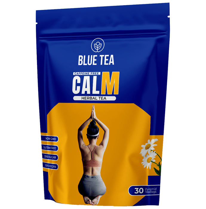 Blue Tea Calm Herbal Tea Bag - Nibasu