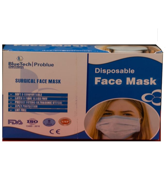 Bluetech Healthcare Problue Disposable Face Mask - Nibasu