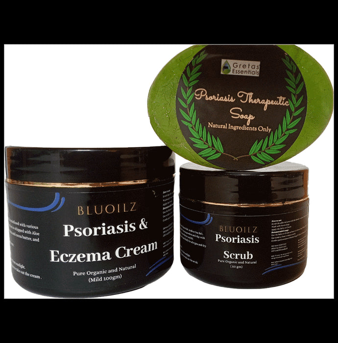 Bluoilz Psoriasis & Eczema Salve Kit - Nibasu