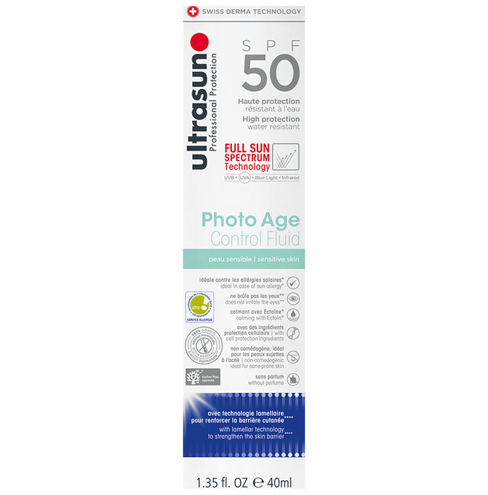 Ultrasun Photo Age Control Fluid Sunscreen SPF 50 - Nibasu