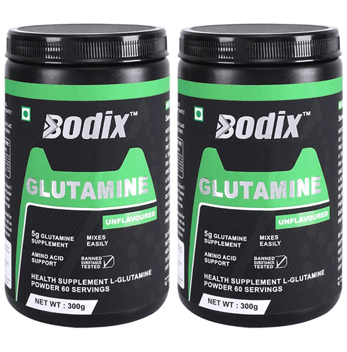 Bodix Glutamine Unflavored - Nibasu