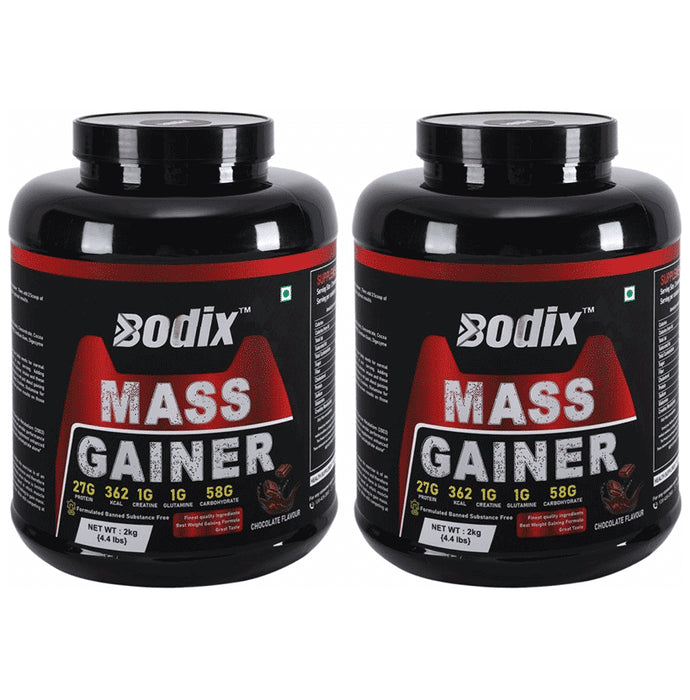 Bodix Mass Gainer Chocolate - Nibasu