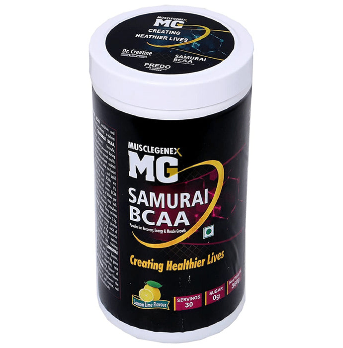 Musclegenex MG Samurai BCCA Powder Lemon - Nibasu
