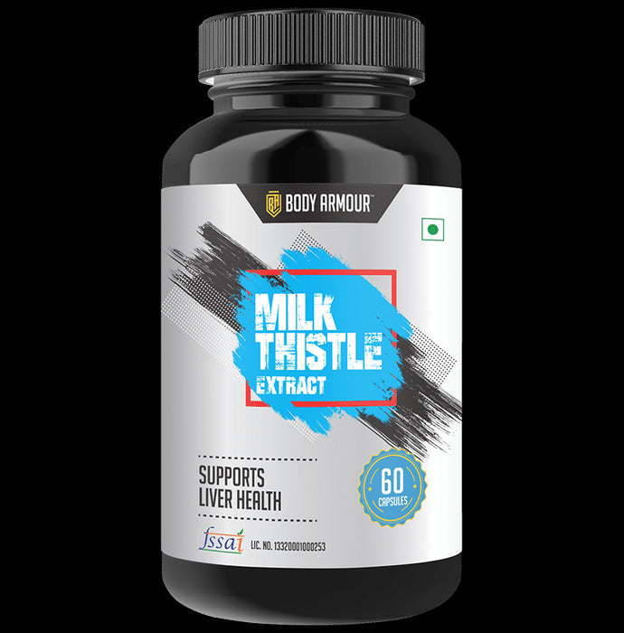 Body Armour Milk Thistle Extract Capsule - Nibasu