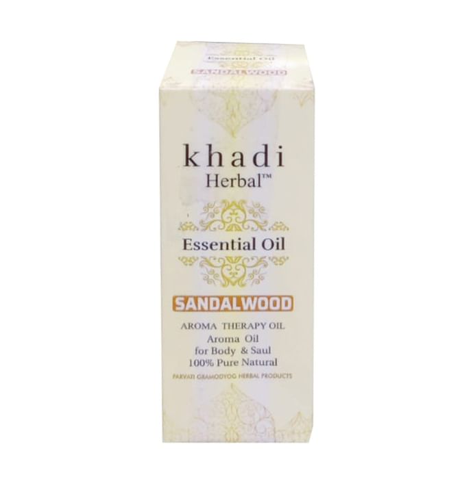 Khadi Herbal Essential Oil Sandalwood - Nibasu