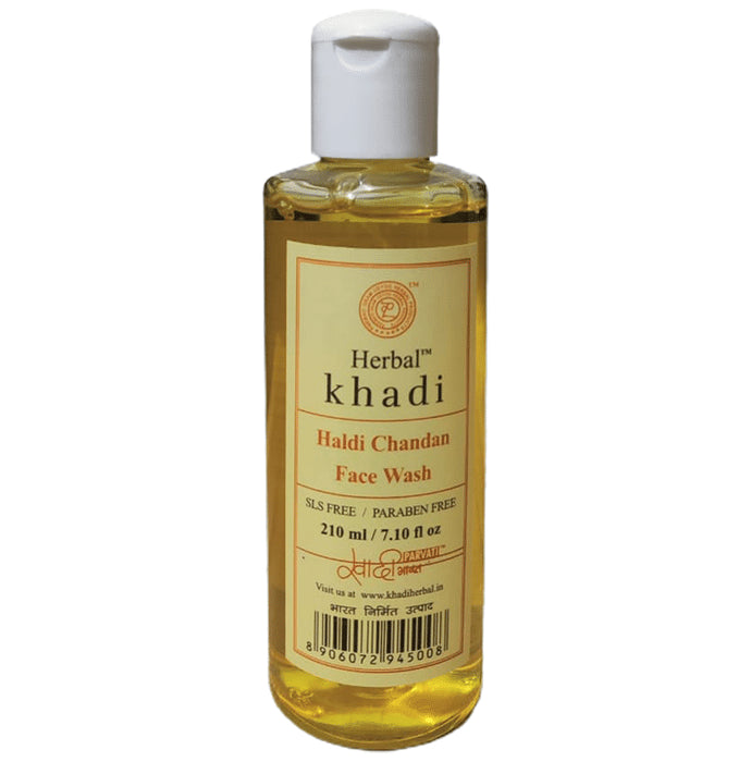 Khadi Herbal Haldi Chandan Face Wash - Nibasu