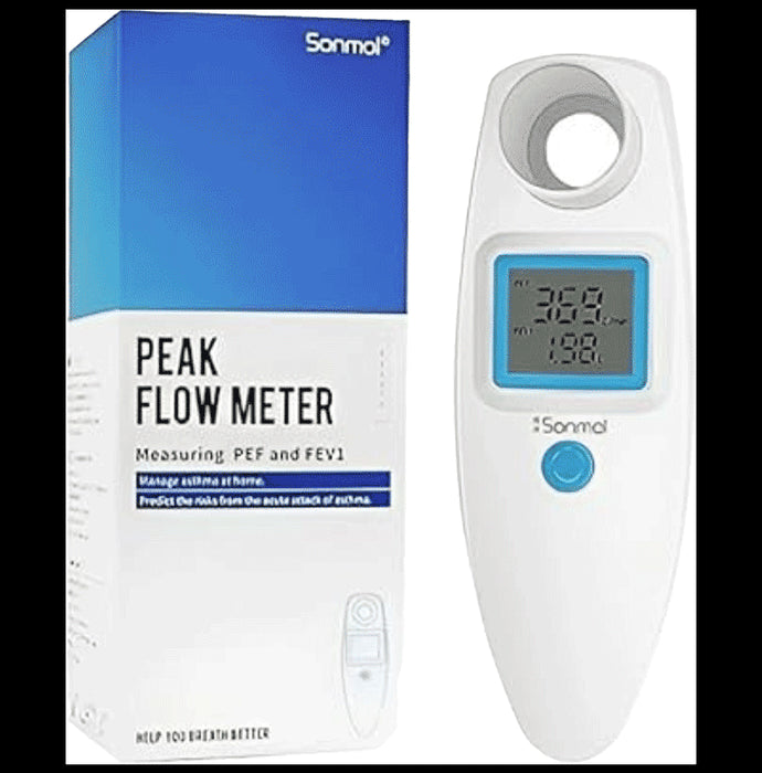 Sonmol Advanced Respiratory Monitoring Peak Flow Meter - Nibasu