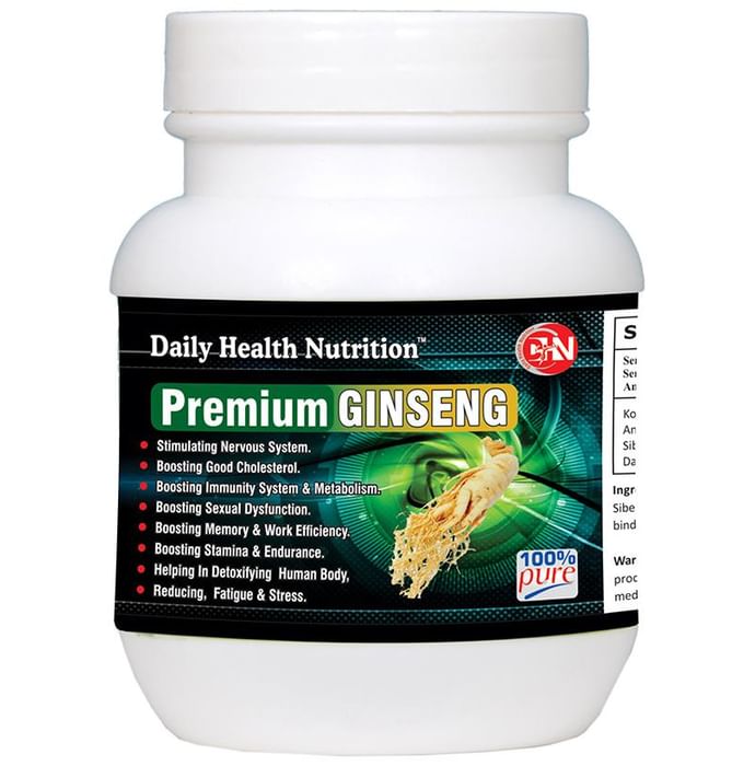 Daily Health Nutrition Premium Ginseng Capsule - Nibasu