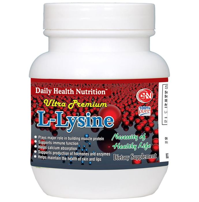 Daily Health Nutrition Ultra Premium L-Lysine Capsule - Nibasu