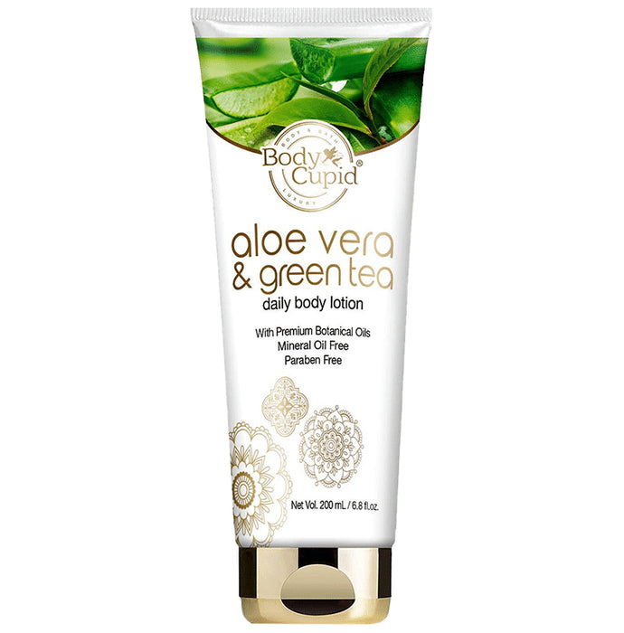 Body Cupid Aloe Vera & Green Tea Daily Body Lotion - Nibasu