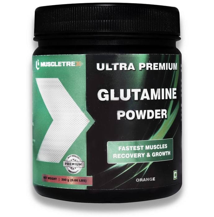 Muscletrex Glutamine Powder Orange - Nibasu