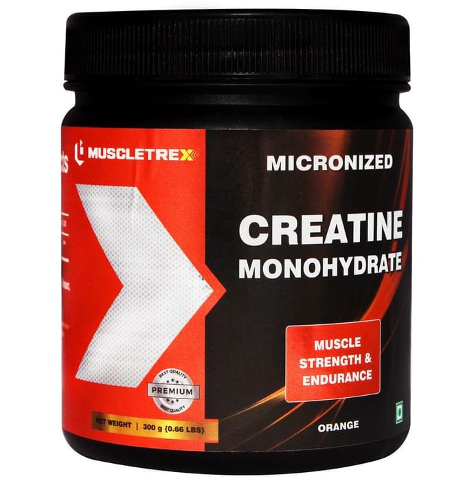 Muscletrex Micronized Creatine Monohydrate Orange - Nibasu