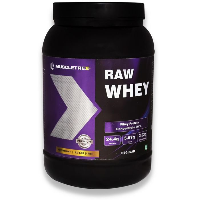 Muscletrex Raw Whey Protein Regular - Nibasu