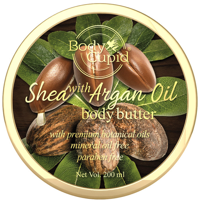Body Cupid Shea with Argan Oil Body Butter - Nibasu
