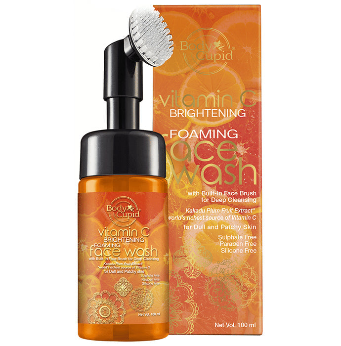 Body Cupid Vitamin C Brightening Foaming Face Wash - Nibasu