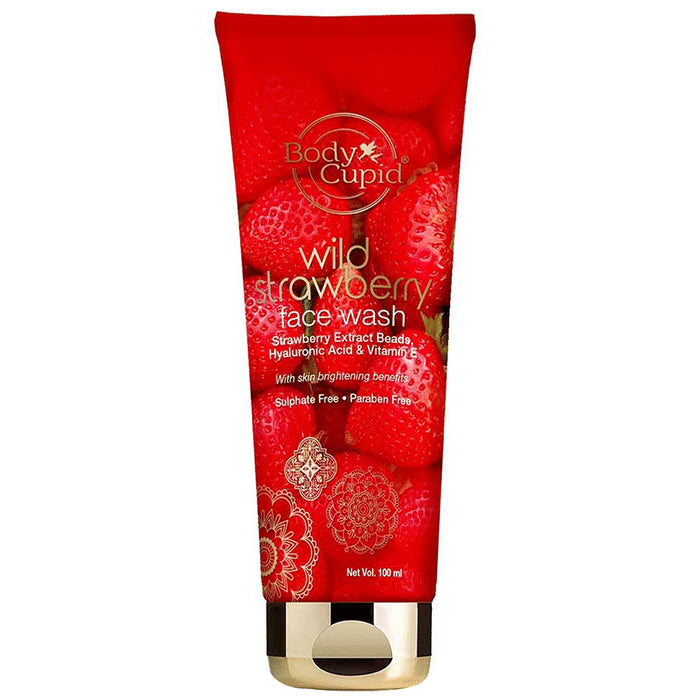 Body Cupid Wild Strawberry Face Wash - Nibasu
