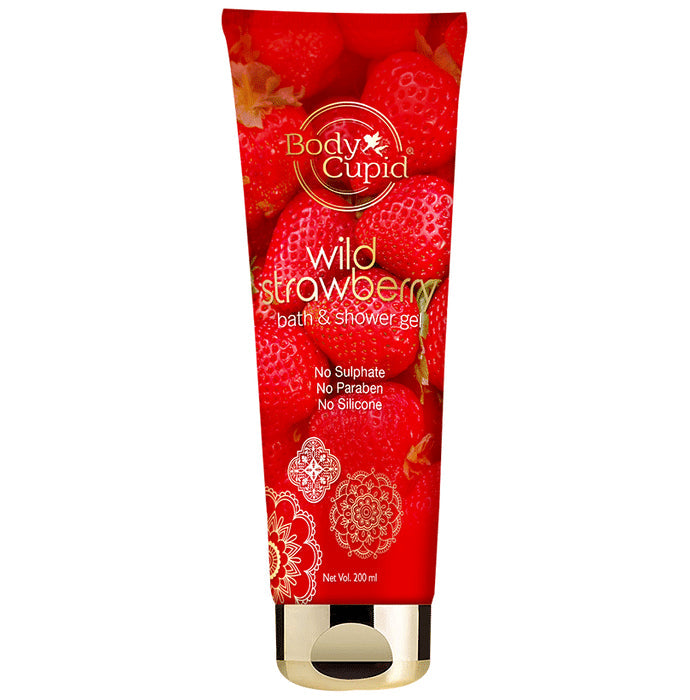 Body Cupid Wild Strawberry Shower Gel - Nibasu