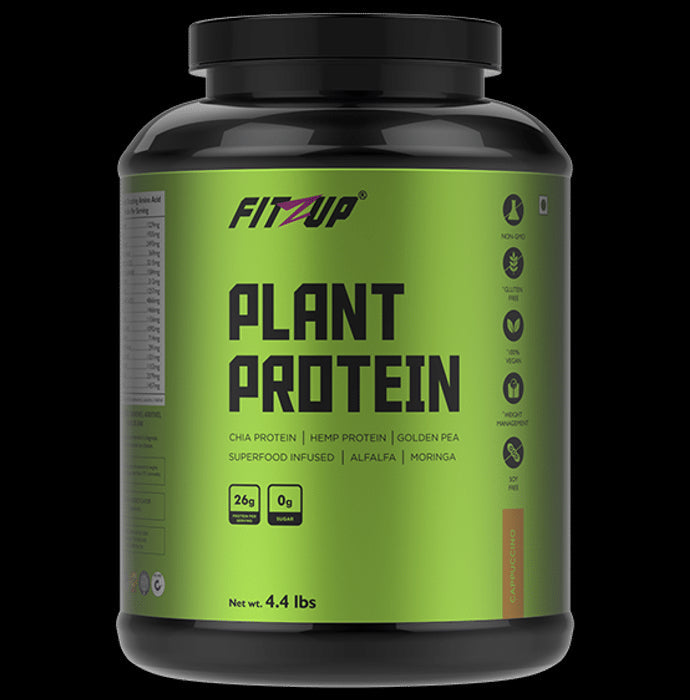 Fitzup Plant Protein Cappuccino - Nibasu