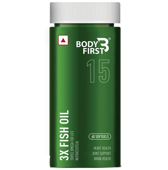 Body First 3X Fish Oil - Nibasu