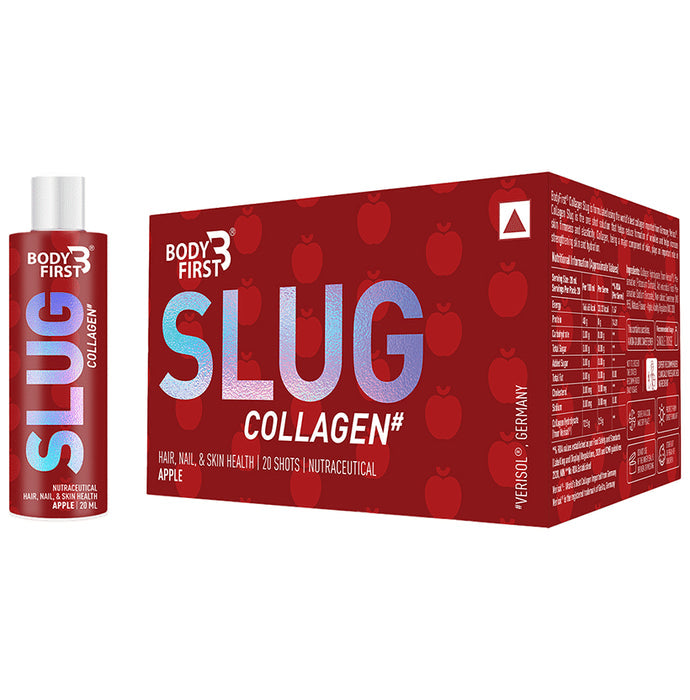 Body First Collagen Slug (20ml Each) Apple - Nibasu