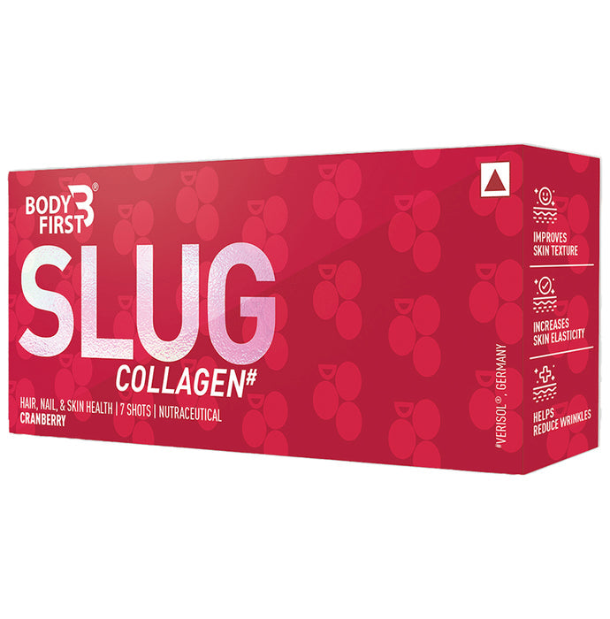 Body First Collagen Slug (20ml Each) Cranberry - Nibasu