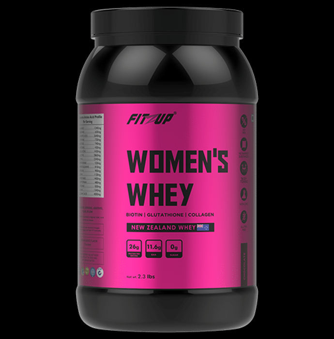Fitzup Women's Whey Protein Powder Chocolate - Nibasu