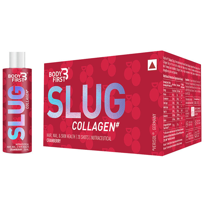 Body First Collagen Slug (20ml Each) Cranberry - Nibasu