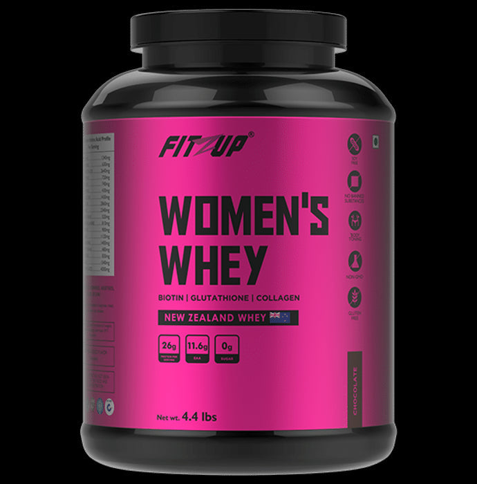 Fitzup Women's Whey Protein Powder Chocolate - Nibasu