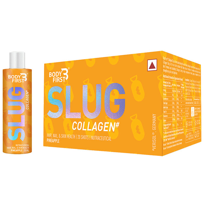 Body First Collagen Slug (20ml Each) Pineapple - Nibasu