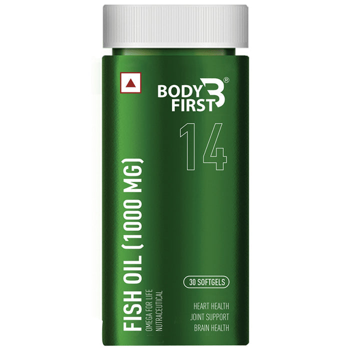 Body First Fish Oil (1000mg) Softgel - Nibasu