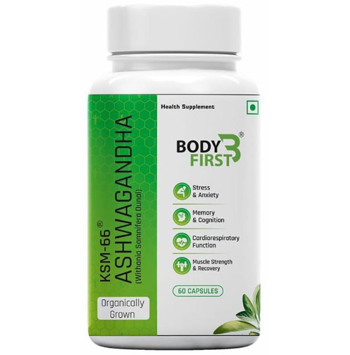 Body First KSM 66 Ashwagandha Capsule - Nibasu