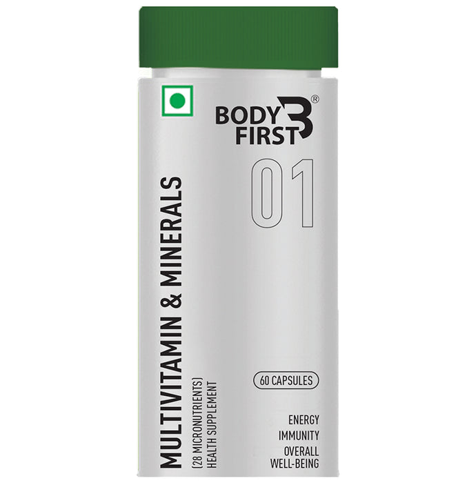 Body First Multivitamin & MInerals Capsule - Nibasu